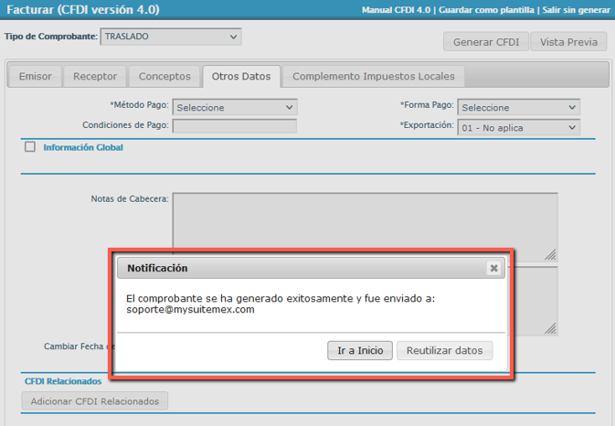 Interfaz de usuario gráfica, Texto, Aplicación, Correo electrónicoDescripción generada automáticamente