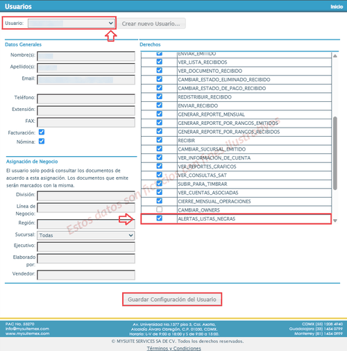 Administración de Usuarios